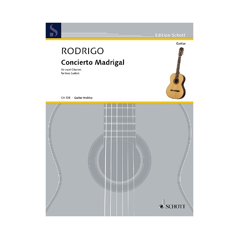 Rodrigo, Joaquín - Concierto Madrigal 