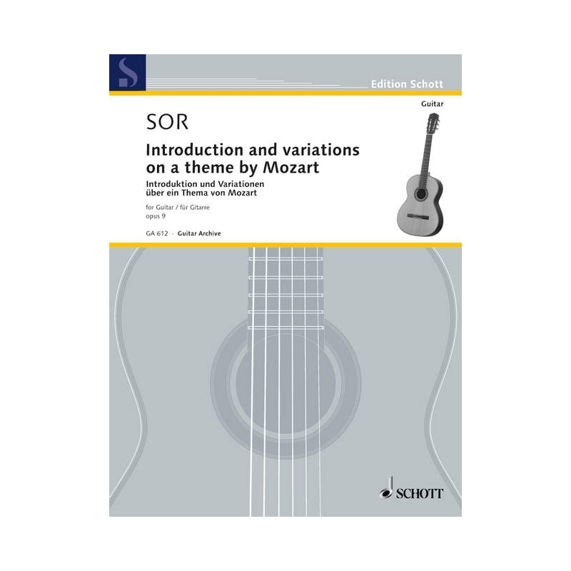 Sor, Fernando - Introduction and variations op. 9 
