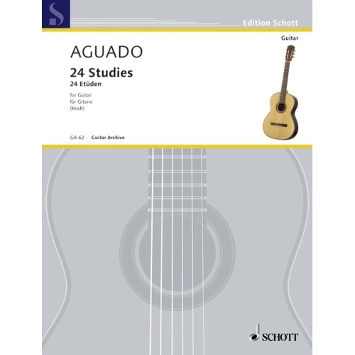 Aguado, Dionisio - 24 Studies 