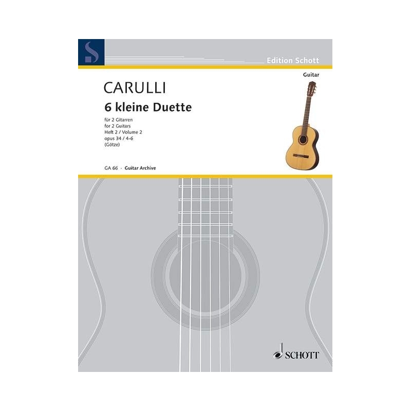 Carulli, Ferdinando - 6 little Duets op. 34 