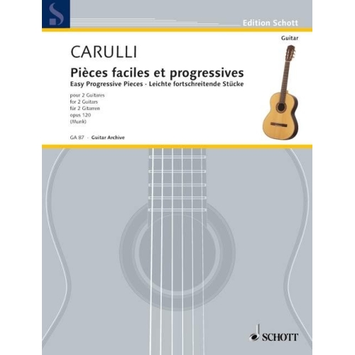 Carulli, Ferdinando - Easy Progressive Pieces op. 120