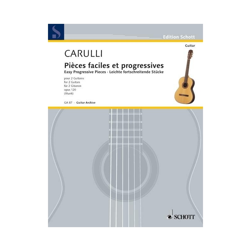 Carulli, Ferdinando - Easy Progressive Pieces op. 120