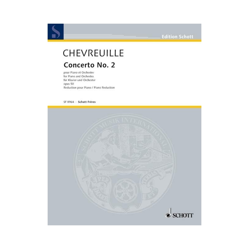 Chevreuille, Raymond - Concerto No. 2 op. 50