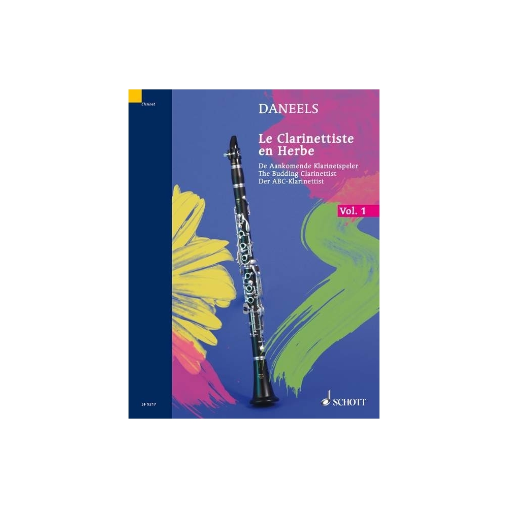 Daneels, Francois - The Budding Clarinettist Vol. 1