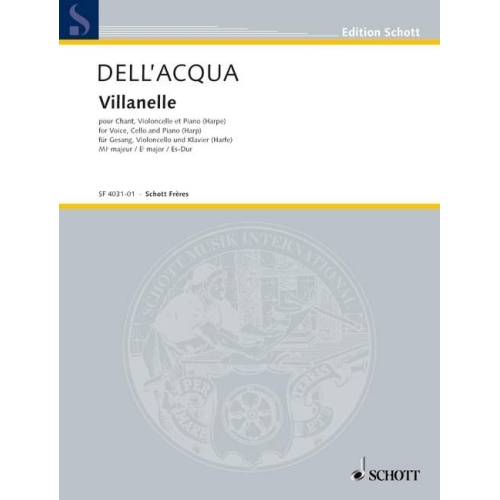 Dell'Acqua, Eva - Villanelle 