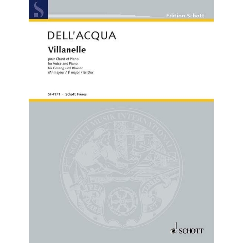 Dell'Acqua, Eva - Villanelle 
