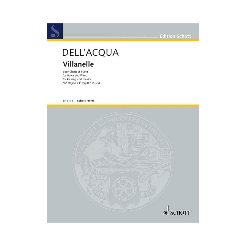 Dell'Acqua, Eva - Villanelle 