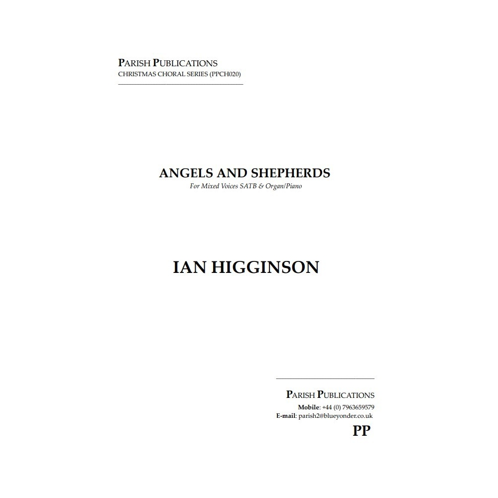 Higginson, Ian - Angels & Shepherds (SATB & Keyboard)