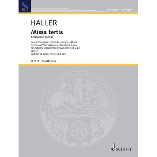 Haller, Michael - Missa...