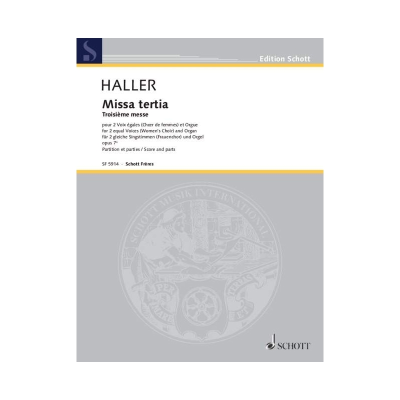 Haller, Michael - Missa tertia op. 7A 