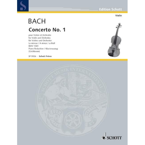 Bach, J.S - Concerto No. 1...