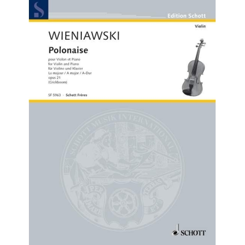 Wieniawski, Henri - Polonaise A major op. 21
