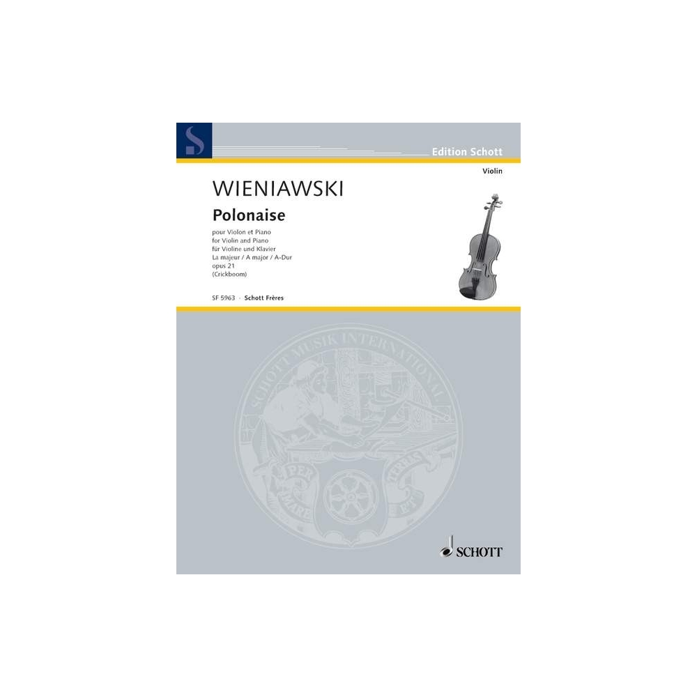 Wieniawski, Henryk - Polonaise A major op. 21 No. 35