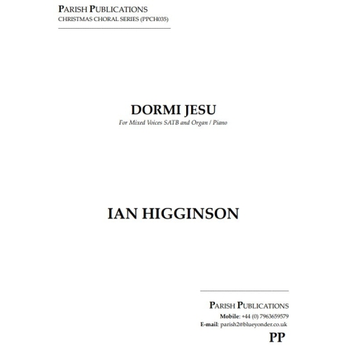 Higginson, Ian - Dormi Jesu...