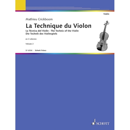 Crickboom, Mathieu - The Technique of the Violon   Vol. 2