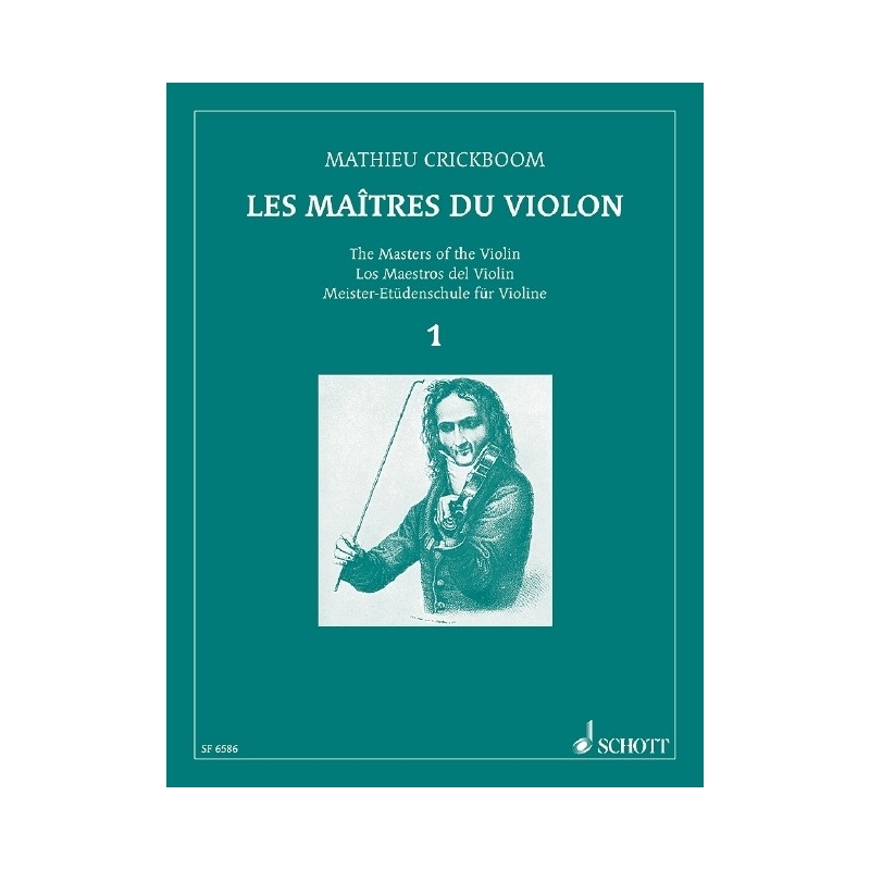 Crickboom, Mathieu - The Masters of the Violin Vol. I