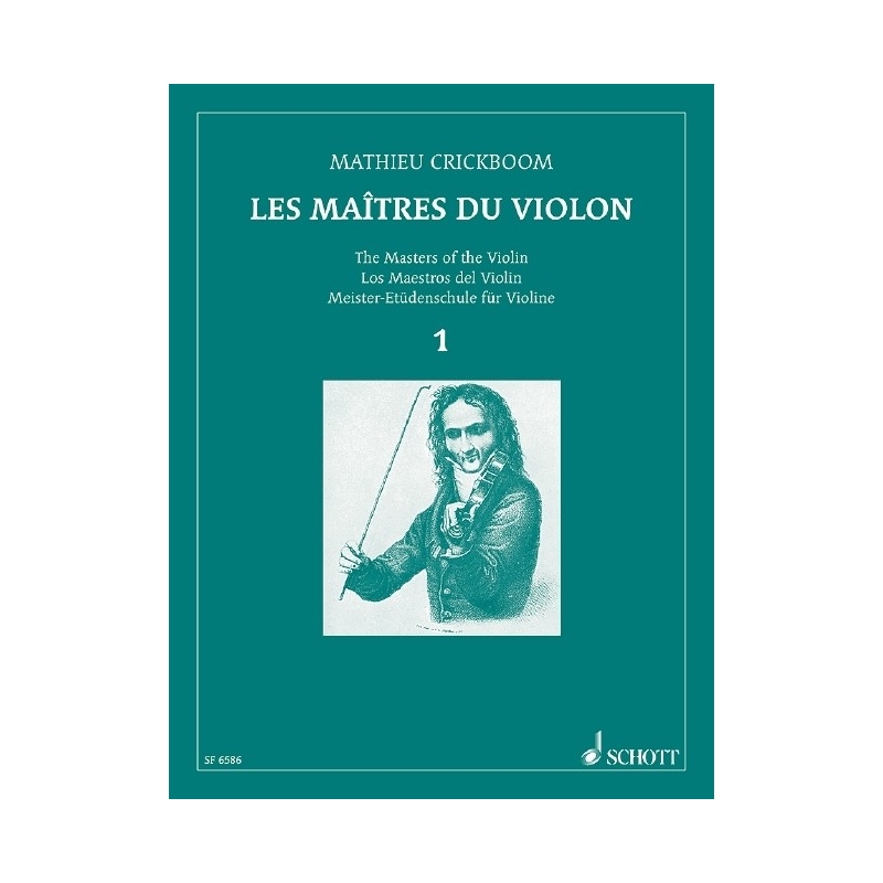 Crickboom, Mathieu - The Masters of the Violin   Vol. I