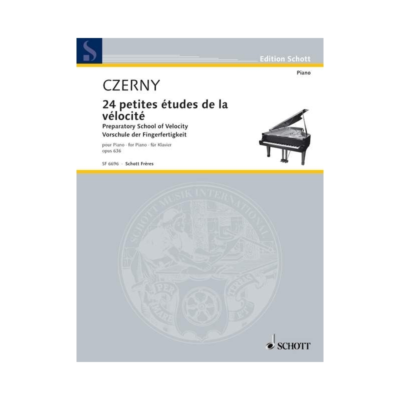 Czerny, Carl - Preparatory School of Velocity op. 636 