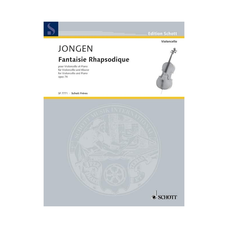 Jongen, Joseph - Fantaisie Rhapsodique op. 74 