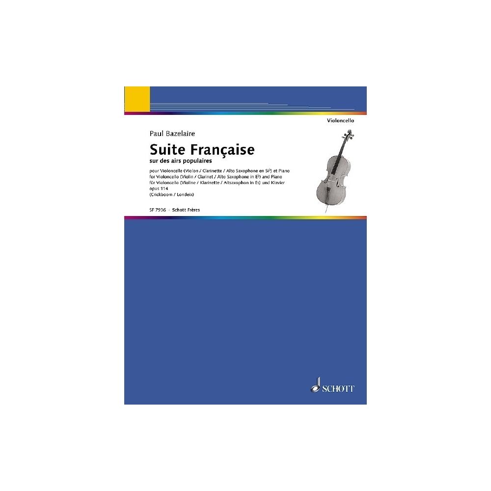 Bazelaire, Paul - Suite Française op. 114 