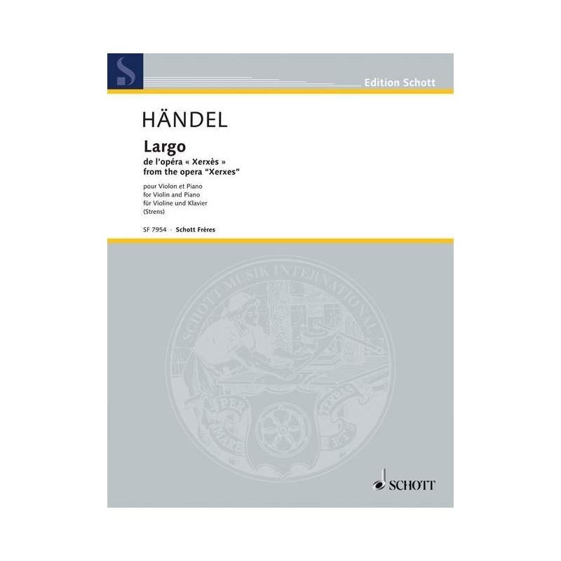 Handel, George Frideric - Largo B flat major