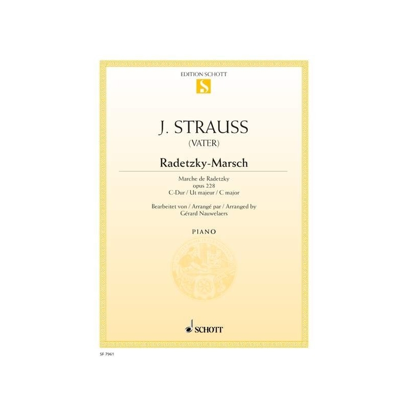 Strauß (Father), Johann Marche de Radetzky C major op. 228