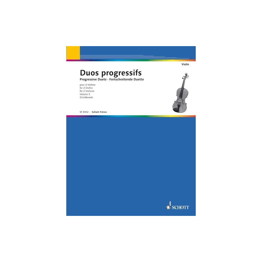 Crickboom, Mathieu - Duos progessifs Vol. 3