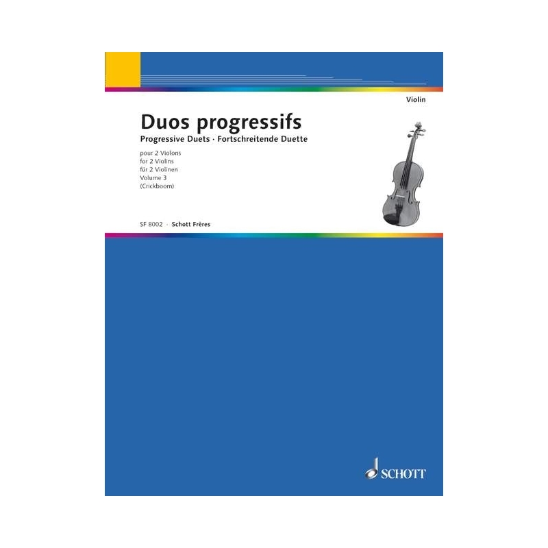 Crickboom, Mathieu - Duos progessifs Vol. 3