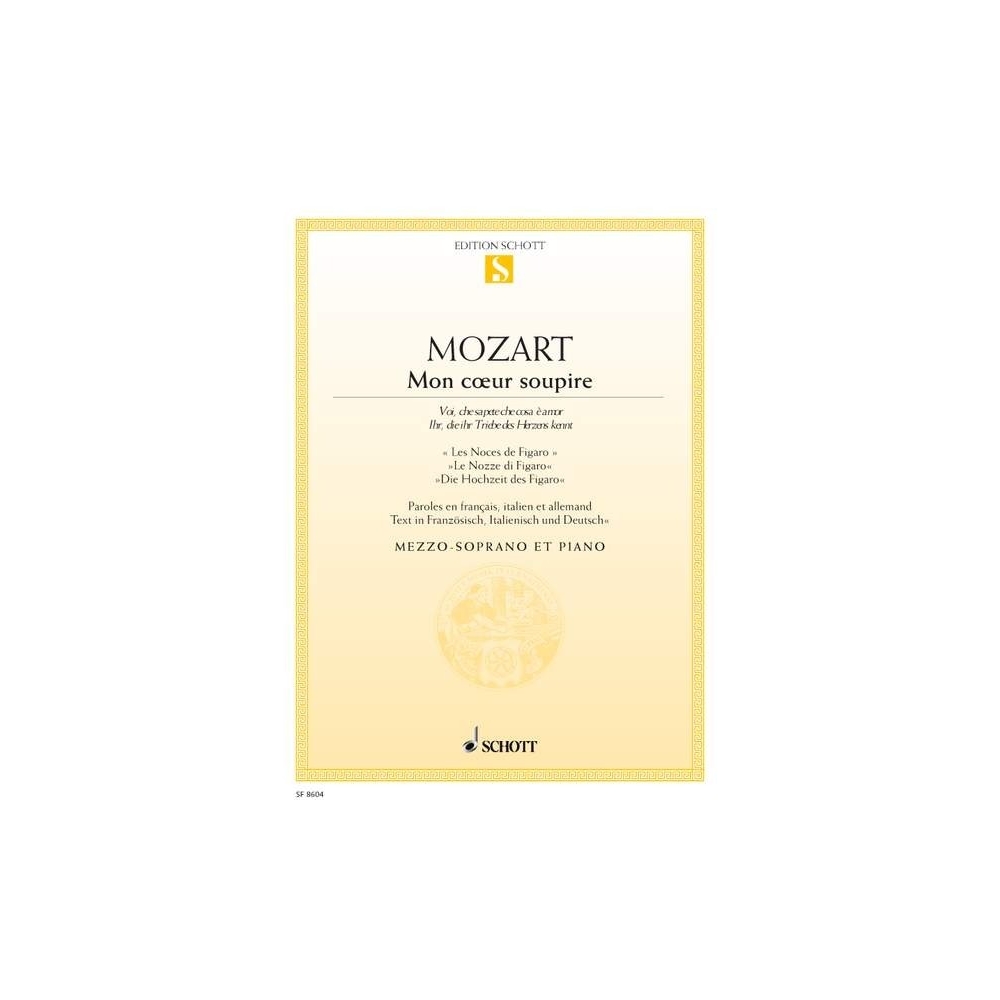 Mozart, Wolfgang Amadeus - Mon coeur soupire 