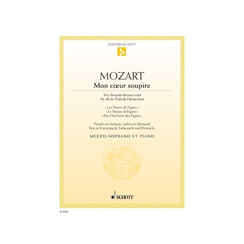Mozart, Wolfgang Amadeus - Mon coeur soupire