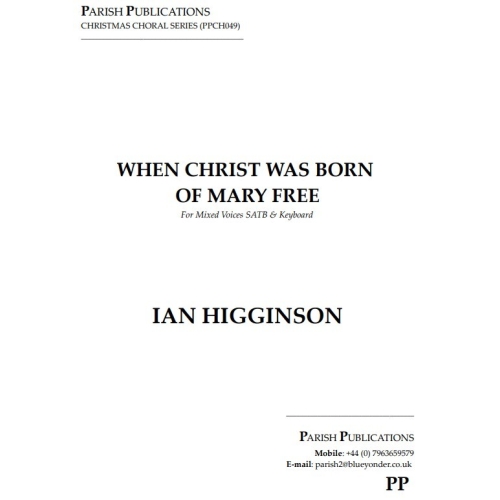Higginson, Ian - When...