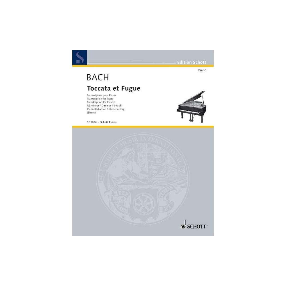 Bach, J.S - Toccata et fugue d'orgue en ré mineur BWV 565 