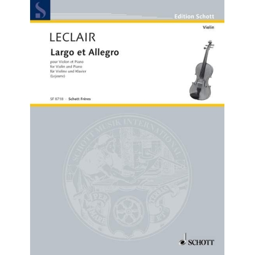Leclair, Jean-Marie - Largo et Allegro   Série 4
