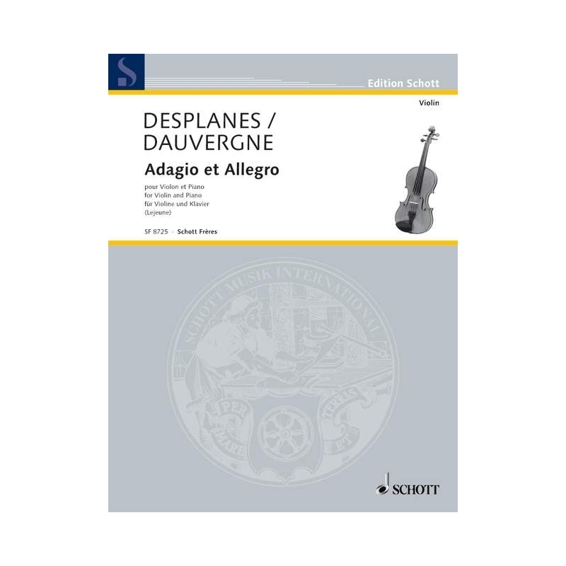 Desplanes, Jean-Antoine / Dauvergne, Antoine - Adagio et Allegro