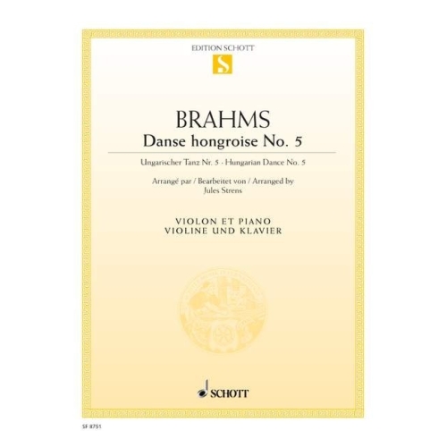 Brahms, Johannes - Hungarian Dance No. 5