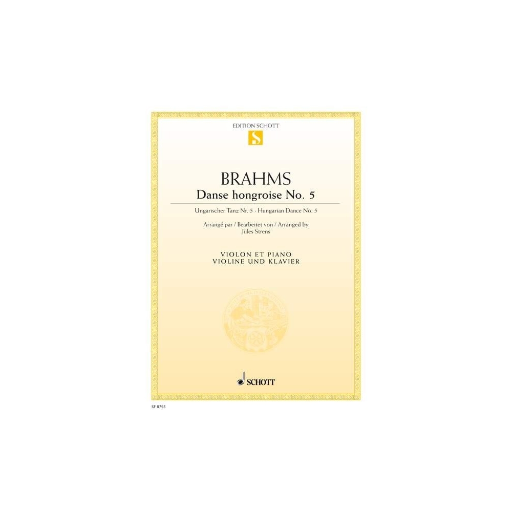 Brahms, Johannes - Hungarian Dance No. 5 
