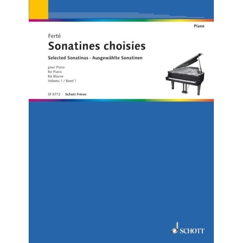 Selcted Sonatinas   Vol. 1 - The Master of the Pianos