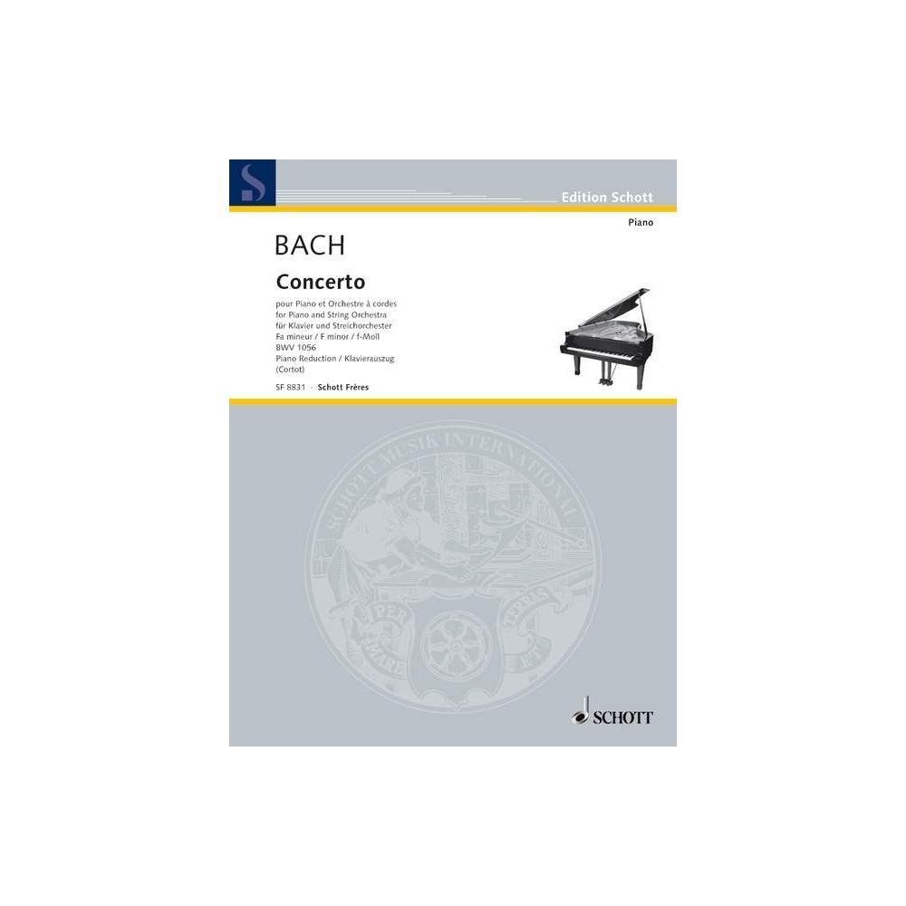 Bach, J.S - Concerto F minor BWV 1056 