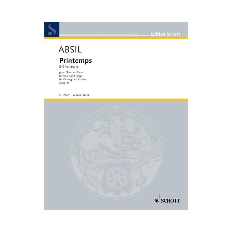 Absil, Jean - Printemps op. 59