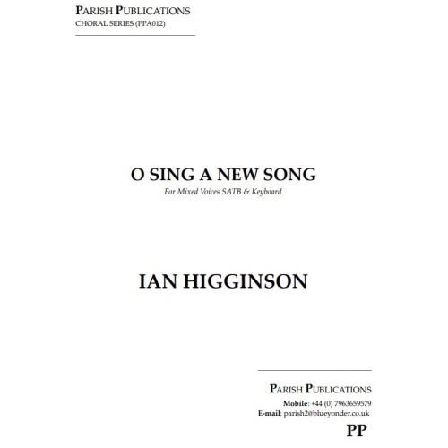 Higginson, Ian - O Sing...
