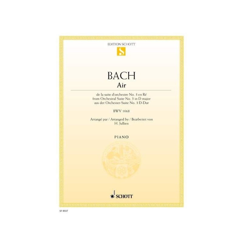 Bach, Johann Sebastian - Air  BWV 1068