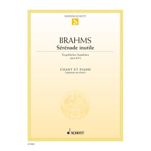Brahms, Johannes - Sérénade...