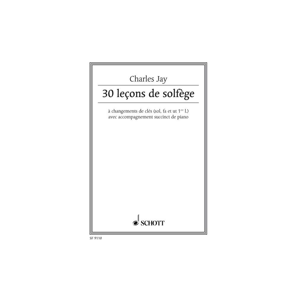 Jay, Charles - 30 leçons de solfège 