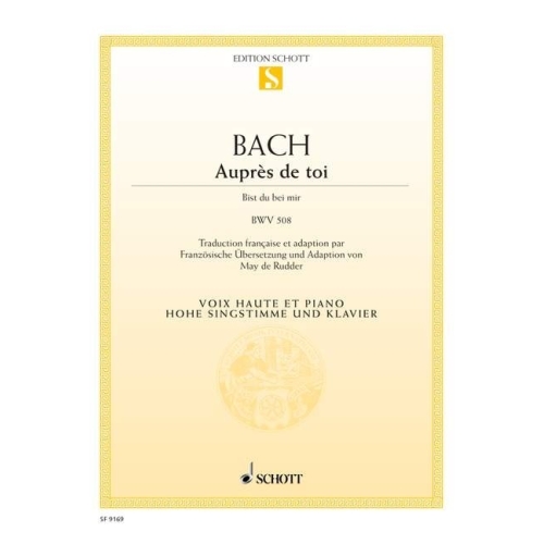 Bach, J.S - Auprès de toi...