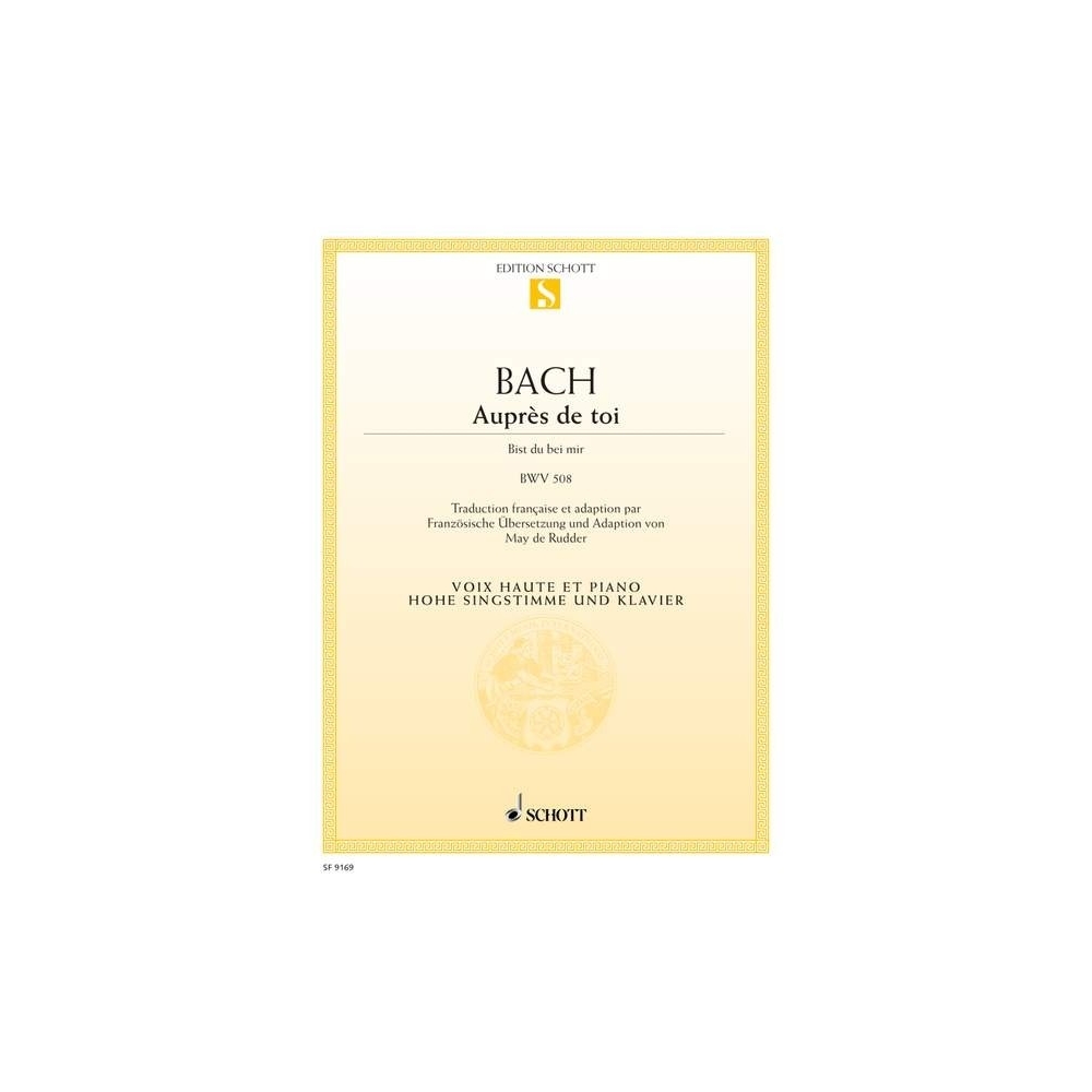 Bach, J.S - Auprès de toi BWV 508 