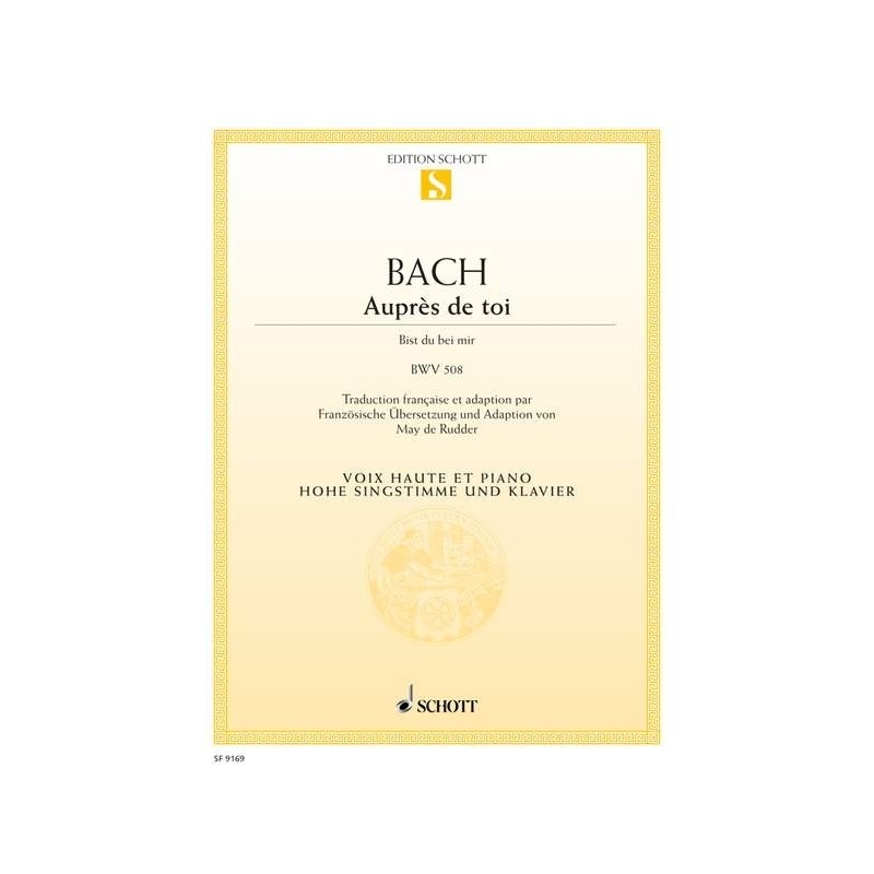 Bach, J.S - Auprès de toi BWV 508 