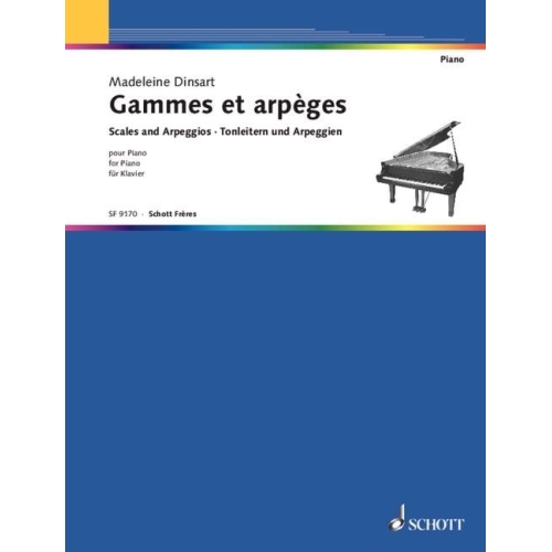 Dinsart, Madeleine - Scales and Arpeggios 