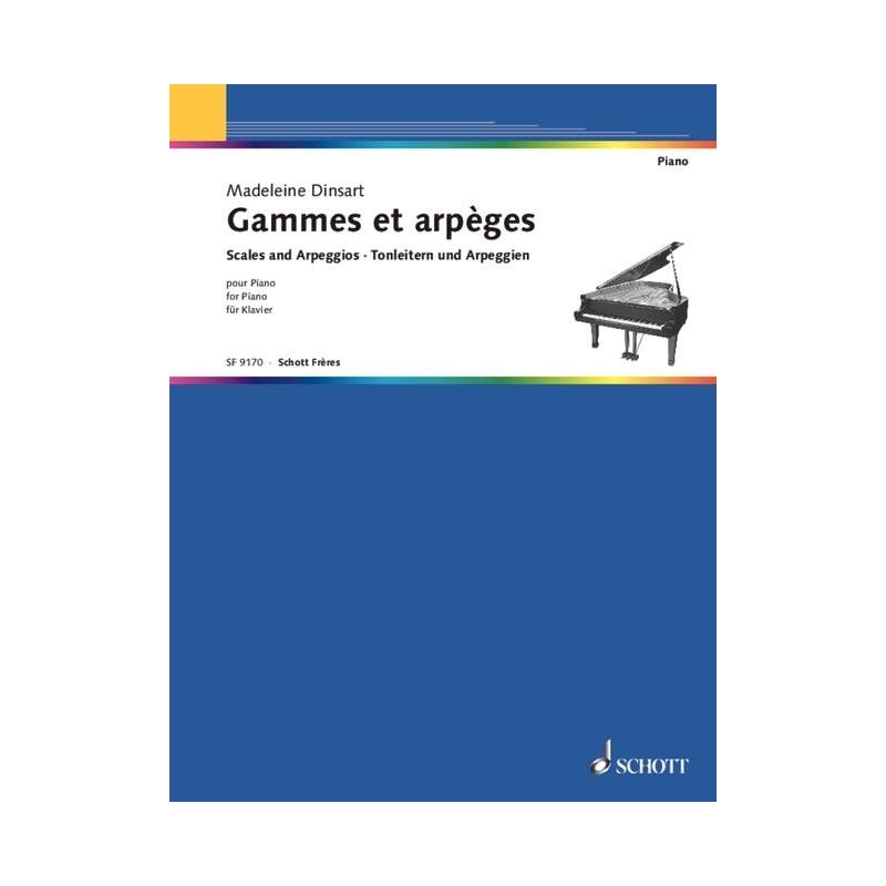 Dinsart, Madeleine - Scales and Arpeggios 