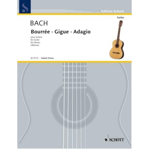 Bach, Johann Sebastian - Bouree A Major / Gigue A Minor / Adagio A Minor