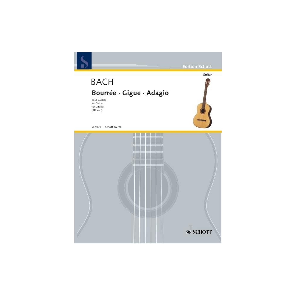 Bach, J.S - Bouree A Major / Gigue A Minor / Adagio A Minor No. 16